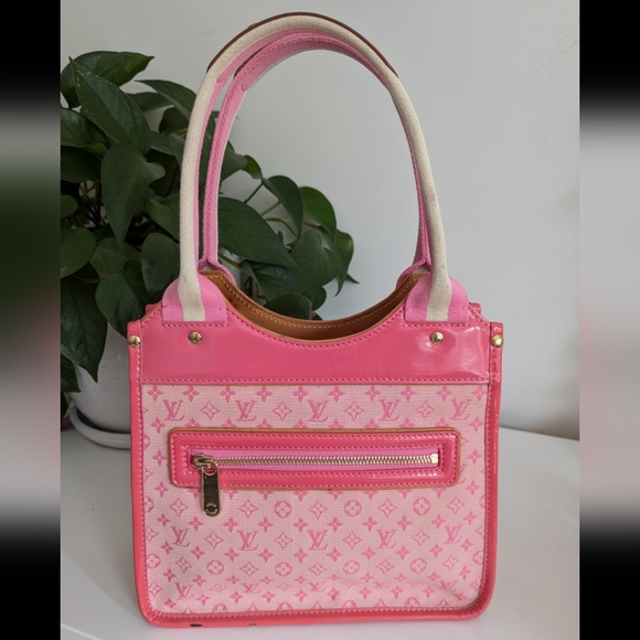 Louis Vuitton Handbags - Louis Vuitton Pink Kathleen Monogram Mini Lin Sac Hand Bag